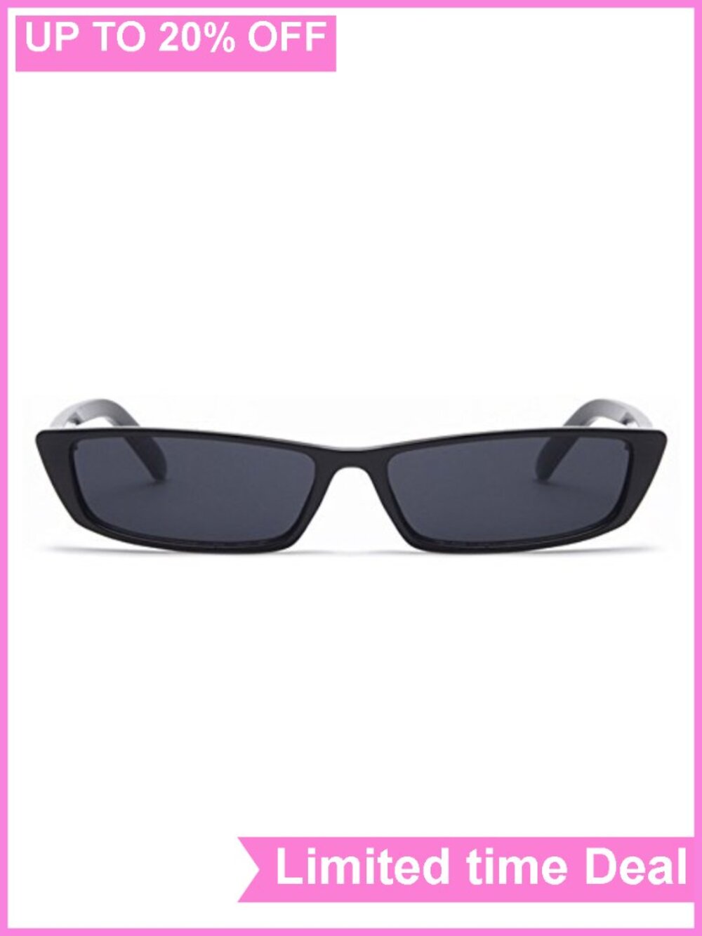 Women's Square Sunglasses UV400 Protection Fashion Shades Metal Frame